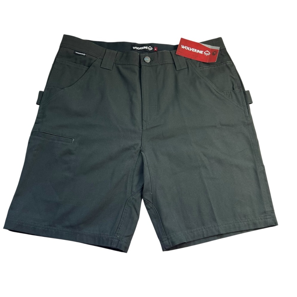 Wolverine NWT 38x10 Men’s Black Guard Carpenter Shorts